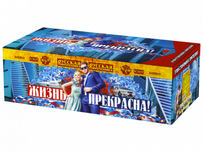 Жизнь прекрасна! Салют купить в Ухте | uhta.salutsklad.ru