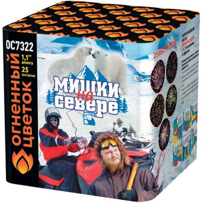 Мишки на севере Салют купить в Ухте | uhta.salutsklad.ru