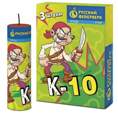 К-10 (с фитилем) Петарды купить в Ухте | uhta.salutsklad.ru
