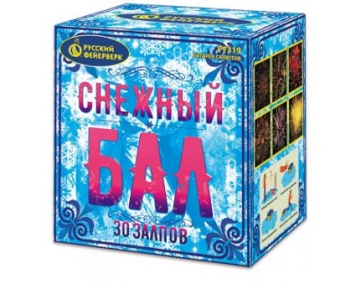 Снежный бал Батарея салютов купить в Ухте | uhta.salutsklad.ru